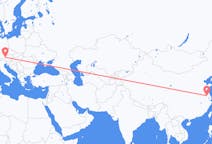 Flights from Yangzhou, China to Salzburg, Austria