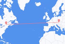 Flyreiser fra Montreal, til Bratislava