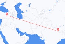 Flyreiser fra Bharatpur, Nepal til Bingöl, Tyrkia