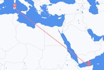 Flyreiser fra Bosaso, Somalia til Cagliari, Italia