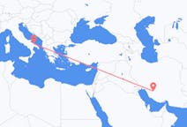 Flyrejser fra Shiraz, Iran til Bari, Italien
