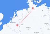 Flyrejser fra Hamborg til Liege
