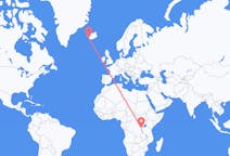 Flights from Bujumbura, Burundi to Reykjavik, Iceland