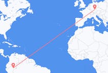 出发地 秘鲁出发地 伊基托斯目的地 德国纽伦堡的航班