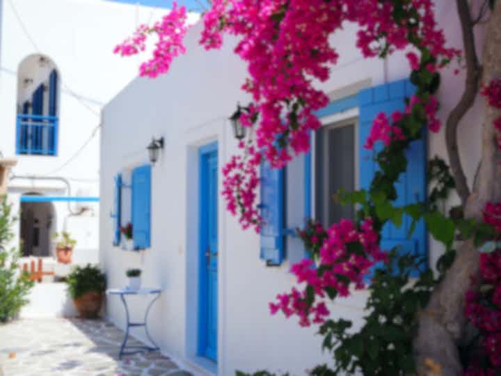 Luxeauto's te huur in in Antiparos, Griekenland