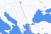 Рейсы из Кошице, Словакия на Лерос, Греция