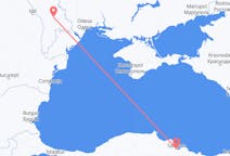 Loty z Kiszyniów, Mołdawia do Samsuna, Turcja