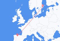 Flyreiser fra Leon, til Stockholm