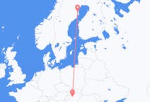 Flights from Budapest, Hungary to Skellefteå, Sweden