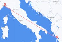 从热那亚飞往普雷韋扎的航班