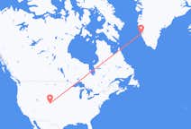 Flyrejser fra Denver til Nuuk