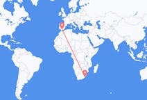 Flyg från Margate, KwaZulu-Natal, Sydafrika till Malaga, Spanien