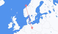 Loty z miasta Kristiansund do miasta Drezno