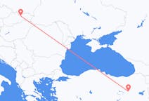 Vluchten van Poprad, Slowakije naar Bingöl, Turkije