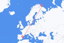 Flights from Murmansk, Russia to Alicante, Spain