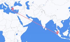 Flights from Padang, Indonesia to Sitia, Greece
