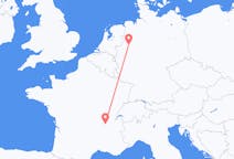 Vols de Munster, Allemagne à Lyon, France