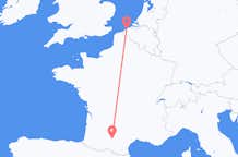 Flyrejser fra Ostend, Belgien til Toulouse, Frankrig