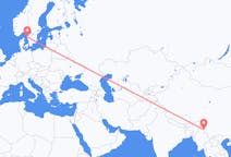 เที่ยวบิน จาก มยิจีนา, เมียนมาร์ (พม่า) ไปยัง กอเทนเบิร์ก, สวีเดน