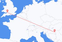 Flyreiser fra Bristol, England til Osijek, Kroatia