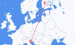 Flyreiser fra Tammerfors, Finland til Rimini, Italia