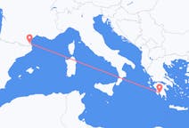 เที่ยวบิน จาก แปร์ปีญ็อง, ฝรั่งเศส ไปยัง แคลามาทา, กรีซ