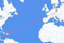 Flyg från Puerto Plata, Dominikanska republiken till Prag, Tjeckien
