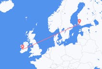 Flug frá Turku, Finnlandi til Shannon, Írlandi