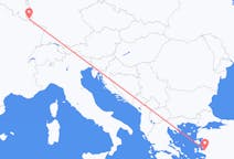 Lennot Luxemburgista Izmiriin