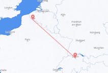Flights from Lille in France to Zürich in Switzerland