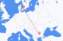 Loty z Płowdiw, Bułgaria do Kopenhagi, Dania