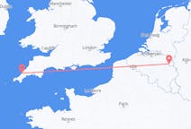 Flights from Newquay, England to Maastricht, the Netherlands