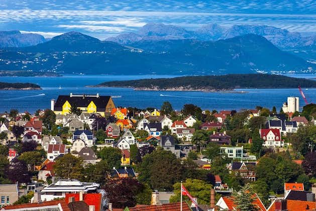 Een geweldige begeleide privéwandeling door Stavanger.