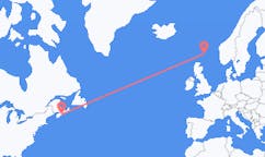 Flyg från Halifax till Lerwick