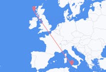 Flights from Barra, the United Kingdom to Trapani, Italy