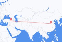 中国出发地 郑州市飞往中国目的地 Mus的航班