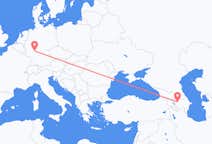 Flyreiser fra Gandsja, til Frankfurt