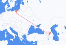 Vluchten van Gəncə, Azerbeidzjan naar Bydgoszcz, Polen