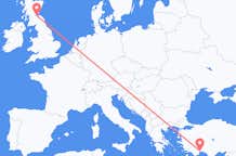 Flyrejser fra Antalya til Edinburgh
