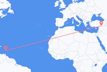 Flights from Saint Lucia to Şanlıurfa