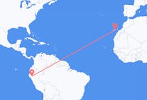 Flights from Jaén, Peru to Las Palmas, Spain