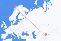 出发地 吉尔吉斯斯坦奧什目的地 挪威安德內斯的航班