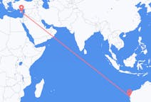 Flüge von Carnarvon, Australien nach Larnaka, Zypern
