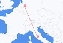 Flyg från Rom, Italien till Düsseldorf, Tyskland