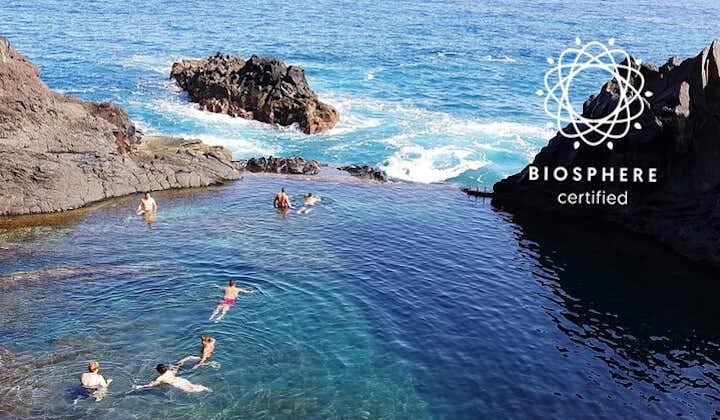 Porto Moniz Volcanic Pools and Skywalk Full Day Tour in Open Roof 4x4