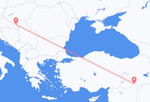 Fly fra Osijek til Mardin