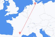 Flights from Castres, France to Hamburg, Germany