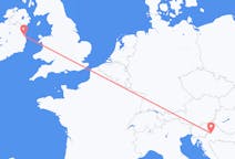 Lennot Dublinista Zagrebiin