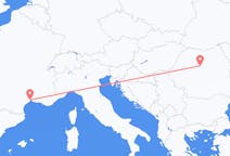 Flights from Montpellier, France to Târgu Mureș, Romania