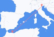 Vols de Nador, le Maroc à Venise, Italie